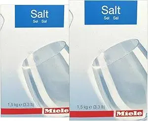 2 PACK - Miele Care Collection Dishwasher Reactivation Salt 3.3lbs
