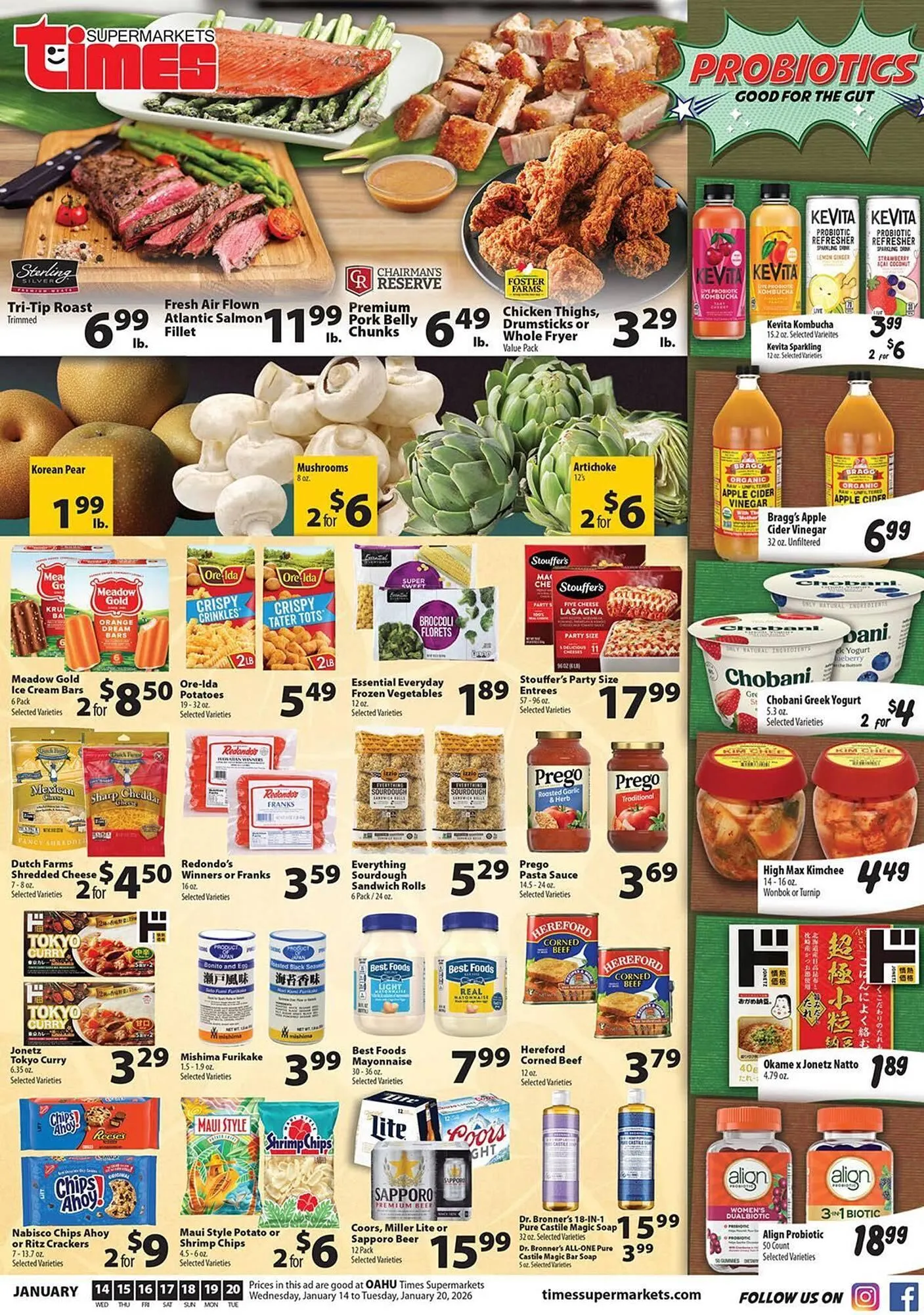 Weekly ad Times Supermarkets weekly ad from January 14 to January 20 2026 - Page 1