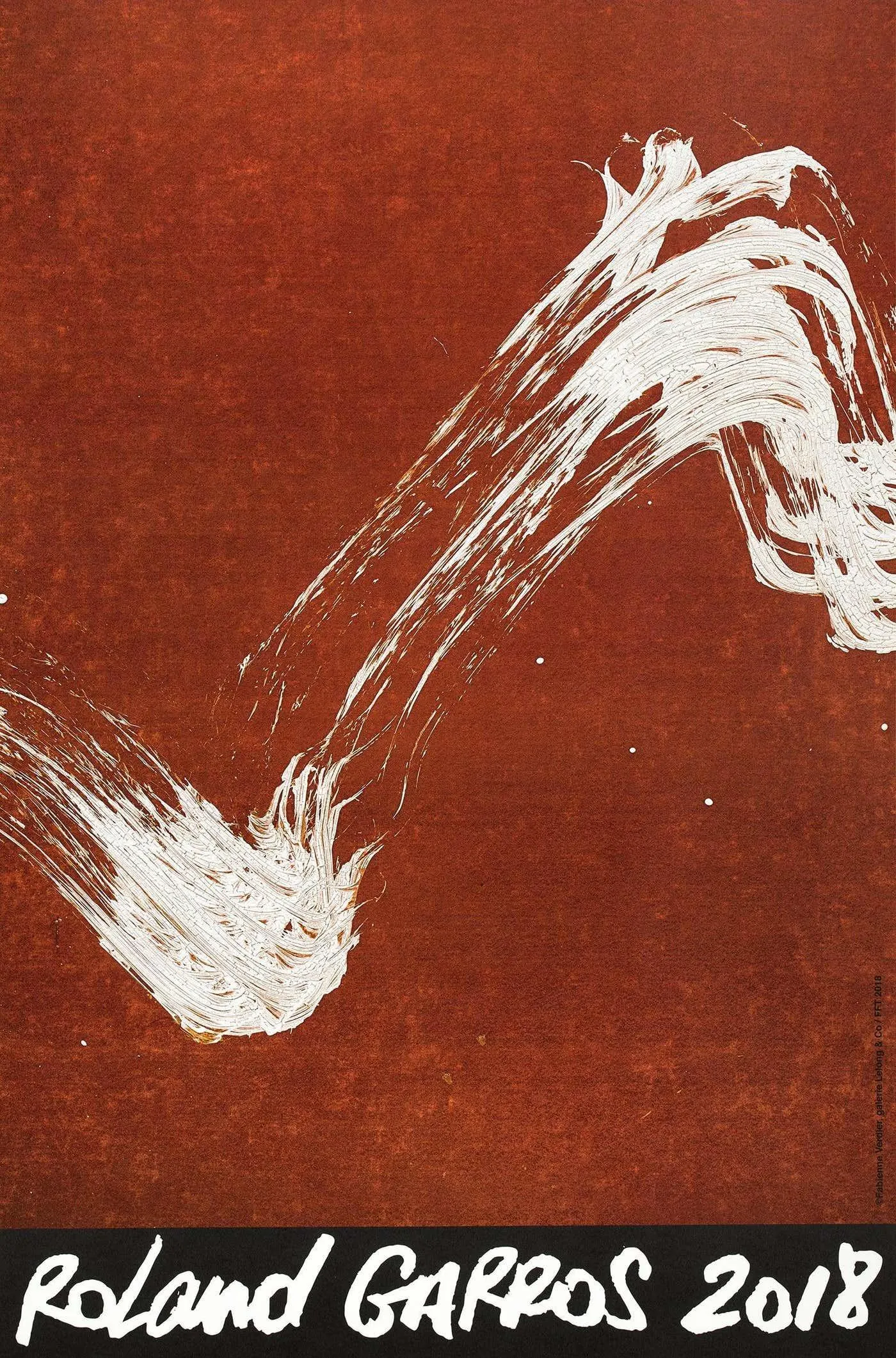 Unknown Fabienne Verdier 'Roland Garros French Open' 2018-Vintage 2018