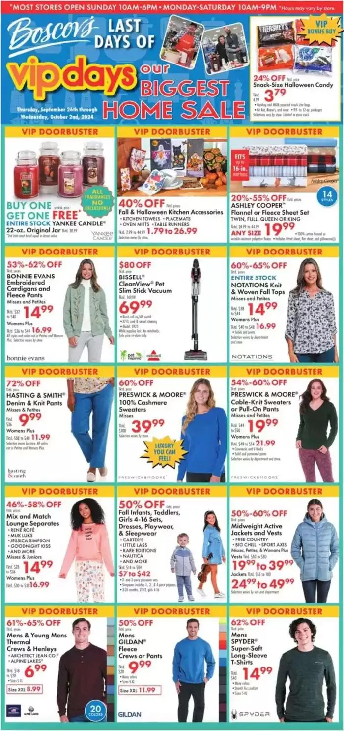 Weekly ad Top deals for all customers from September 26 to October 2 2024 - Page 1