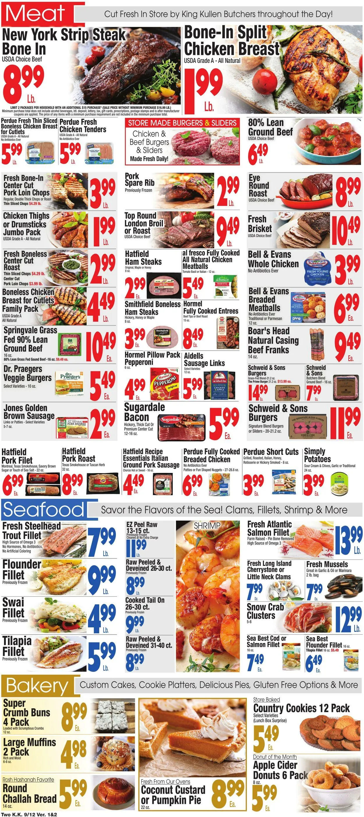 Weekly promotion King Kullen Current weekly ad spanning from September 11 to September 18 2025 - Page 2 for Catalogue 365