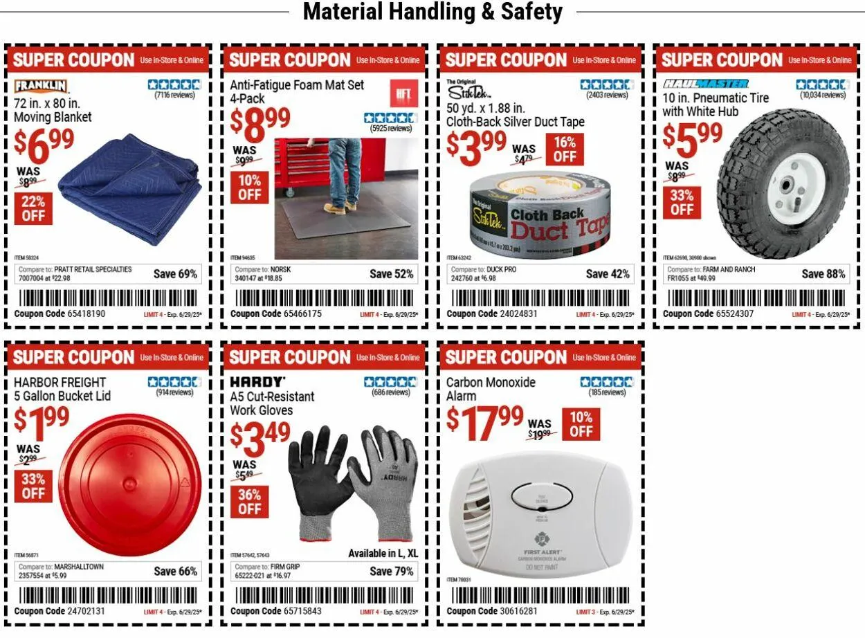 Weekly ad Harbor Freight Current weekly ad from June 16 to June 25 2025 - Page 6