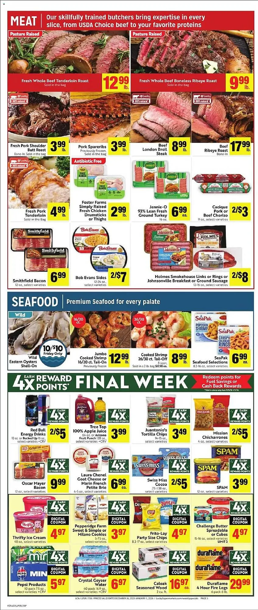 Weekly ad Lucky Supermarkets weekly ad from December 26 to December 28 2025 - Page 3