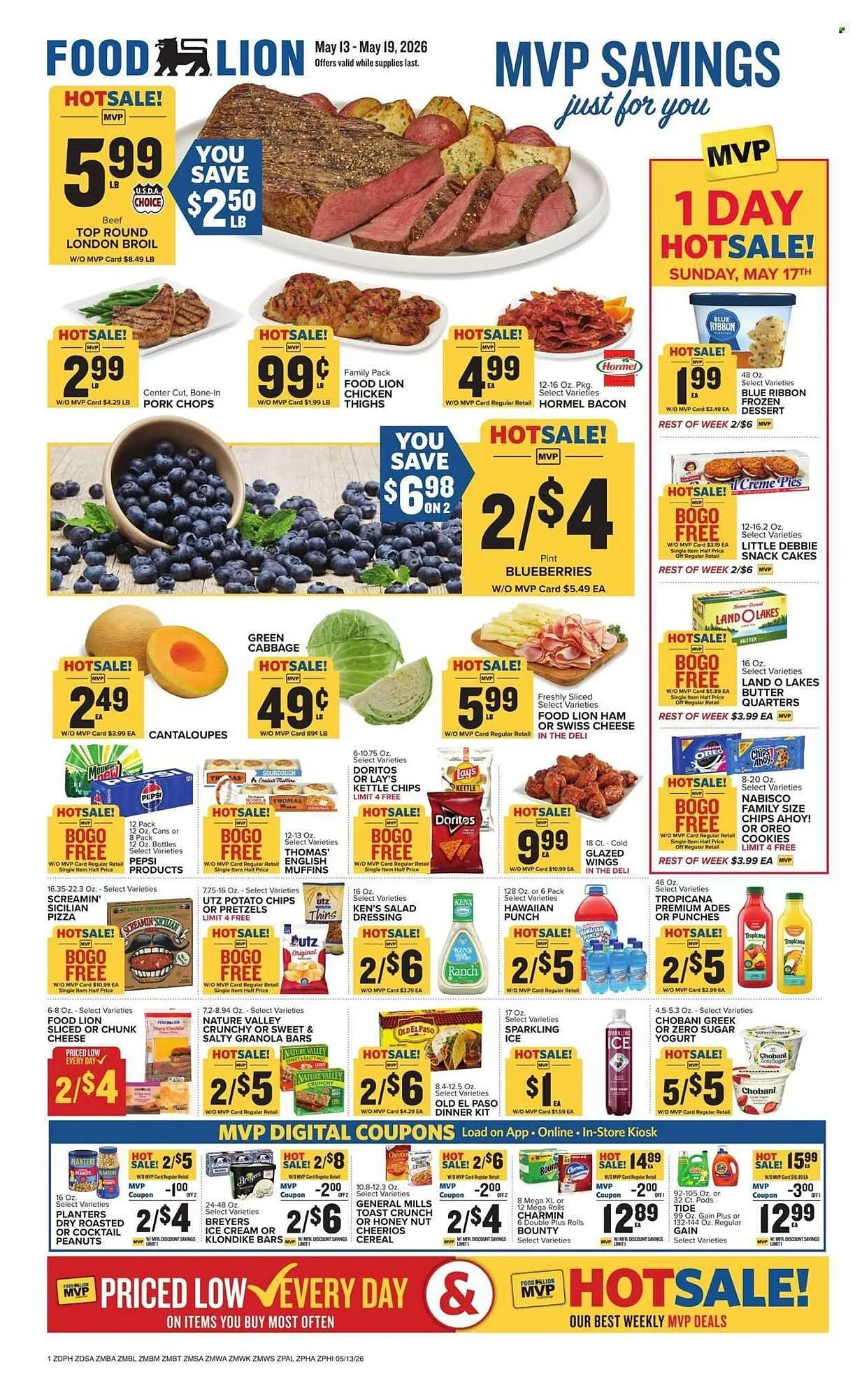 Weekly ad Food Lion weekly ad from May 13 to May 19 2026 - Page 1