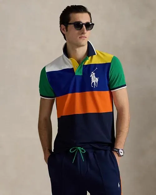 US Open Custom Slim Mesh Polo Shirt