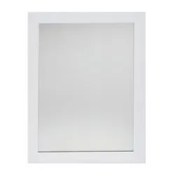 Tuscany® Rio 24"W x 31-1/2"H White Framed Mirror