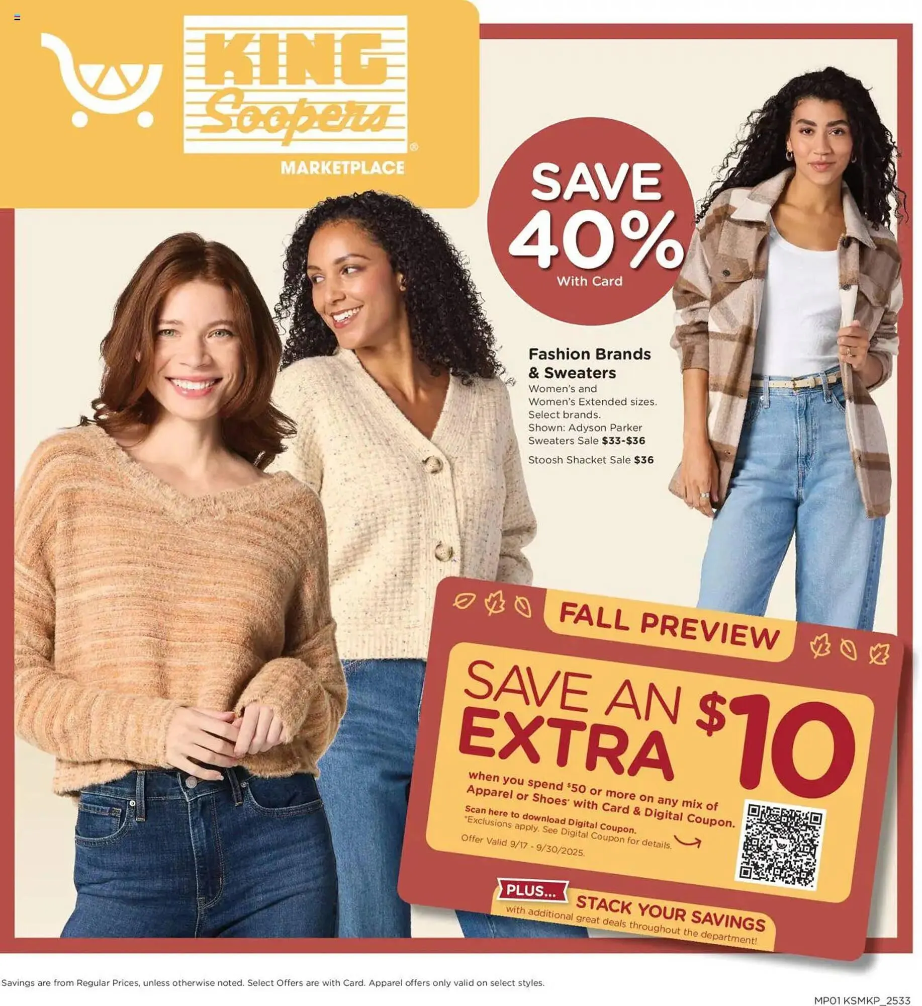 Weekly ad King Soopers weekly ad from September 17 to September 23 2025 - Page 1