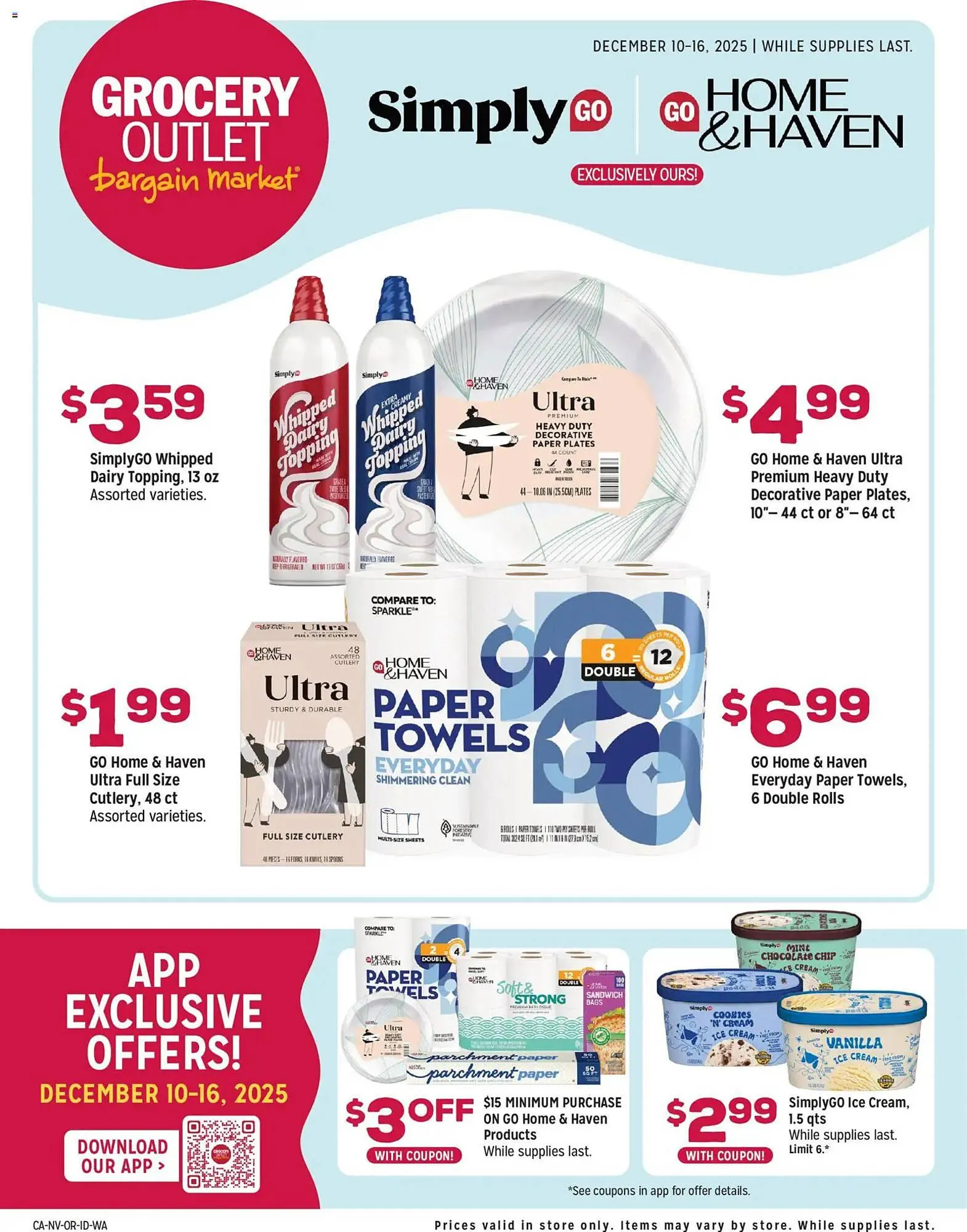 Weekly ad Grocery Outlet weekly ad from December 10 to December 17 2025 - Page 1