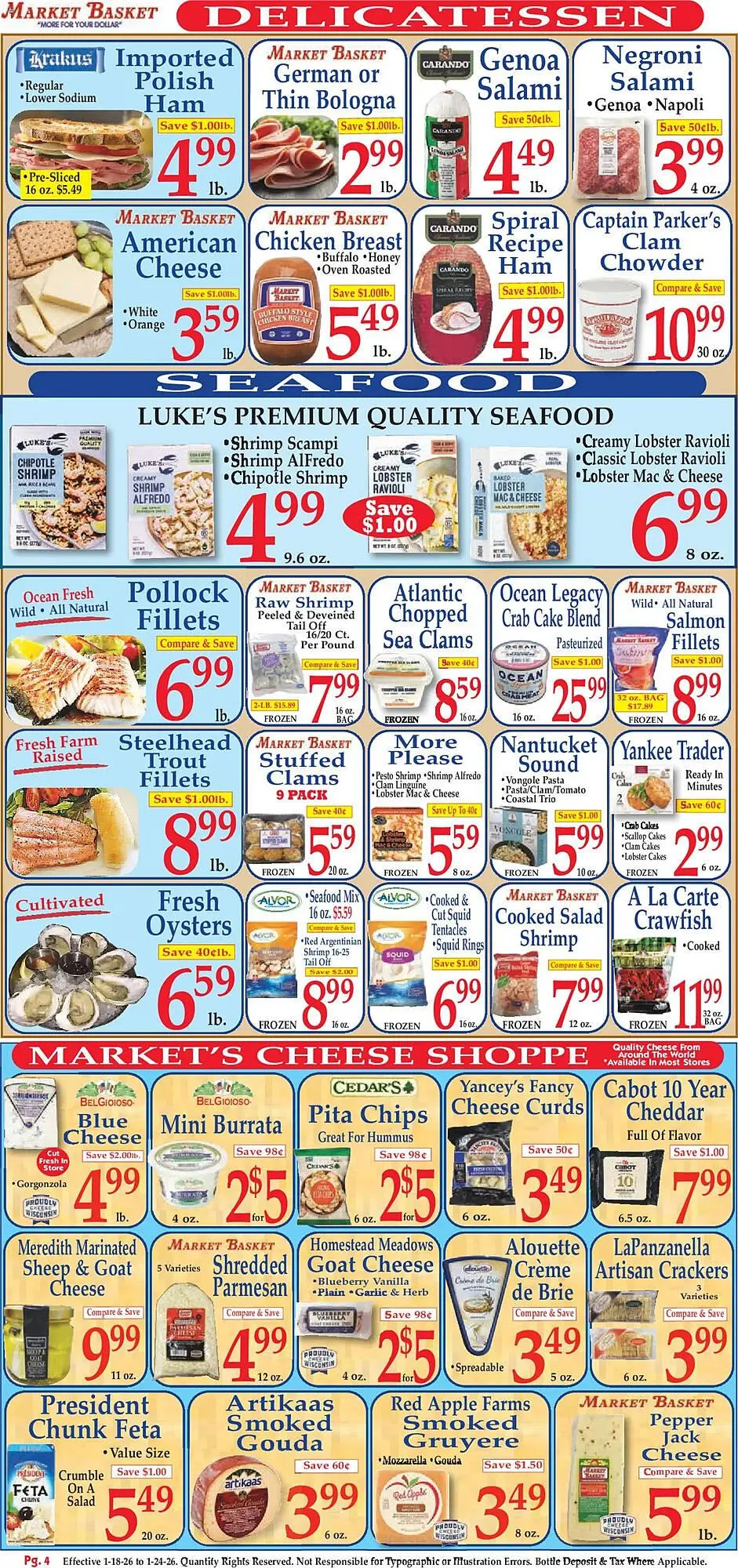 Weekly ad Market Basket weekly ad from January 18 to January 24 2026 - Page 4