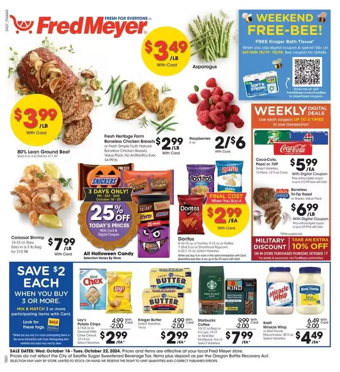 Weekly ad Our best bargains from October 16 to October 22 2024 - Page 1
