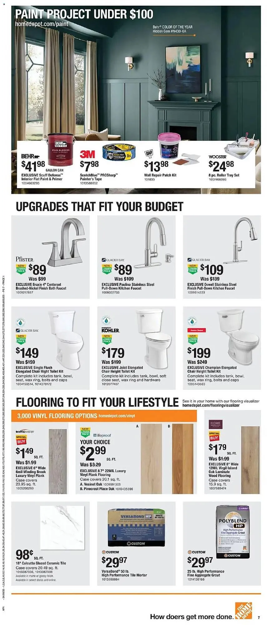 Weekly ad The Home Depot flyer from April 9 to April 22 2026 - Page 7