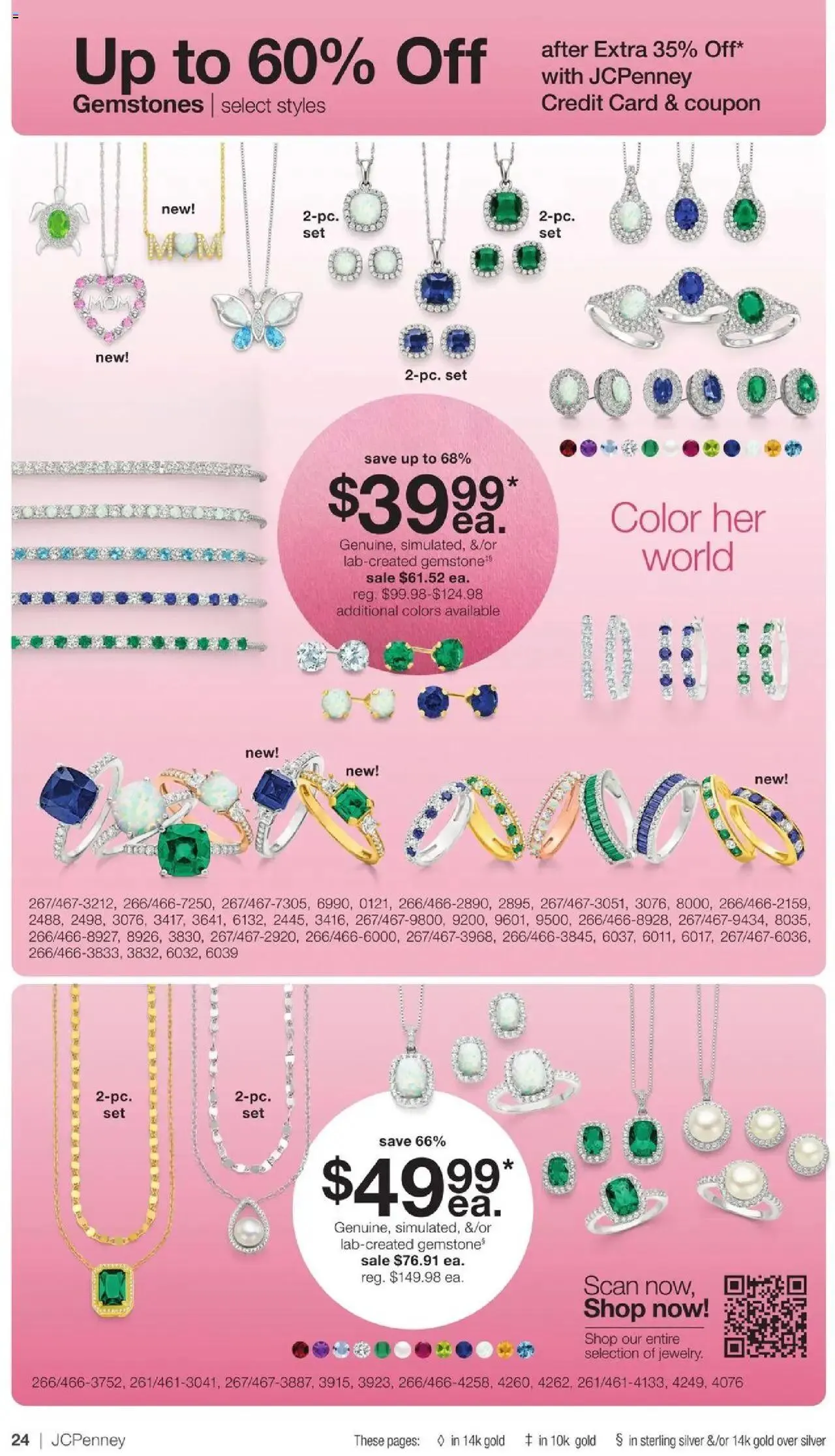 Weekly ad JCPenney Mother’s Day Jewelry Sale from April 10 to May 14 2025 - Page 23