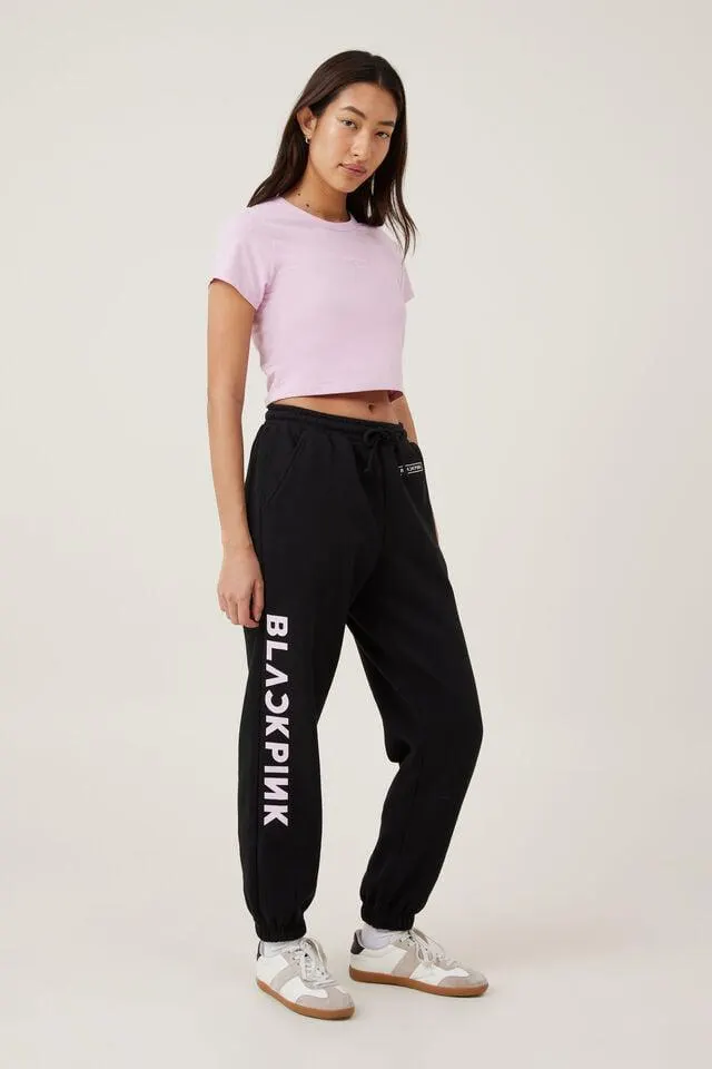 Black Pink Sweatpant