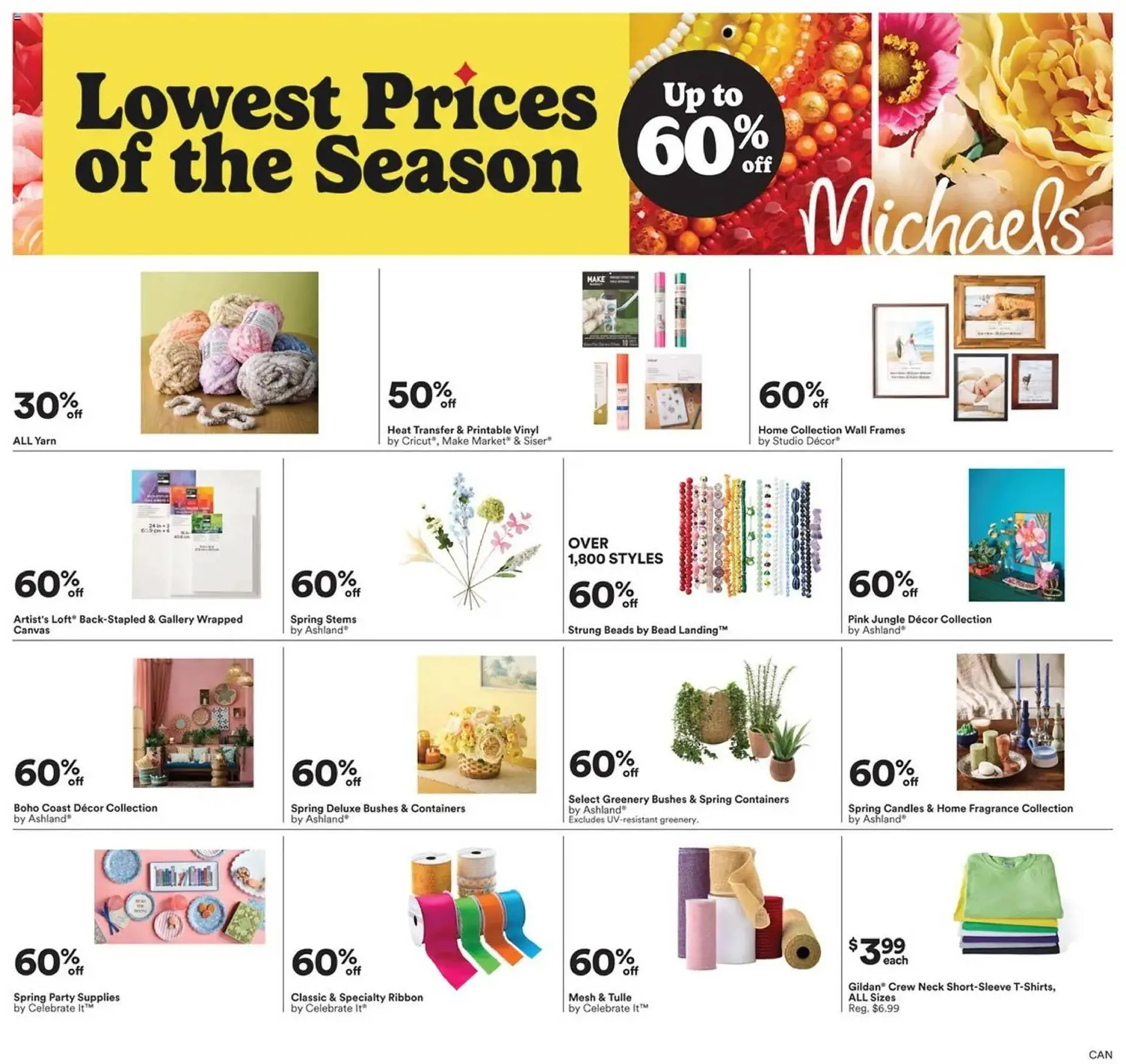 Michaels weekly ad - 1