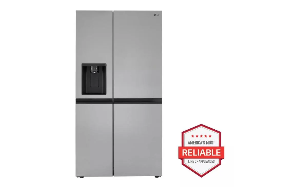 23 cu. ft. Side-by-Side Counter-Depth Refrigerator with Smooth Touch Dispenser