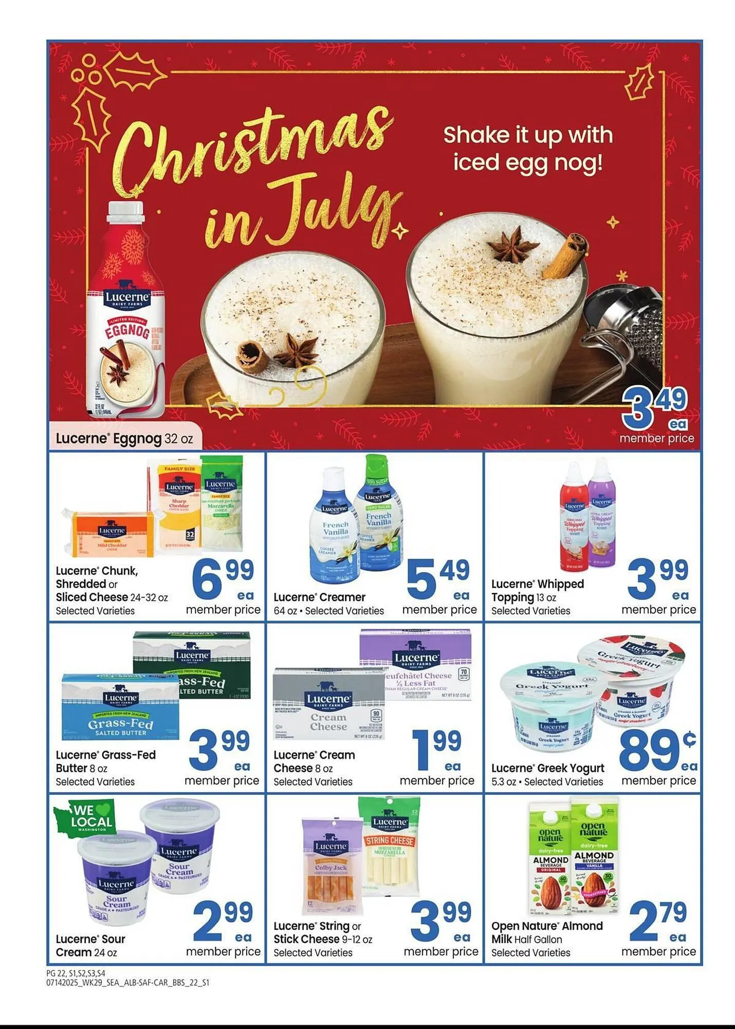 Weekly ad Albertsons Weekly Ad from July 14 to August 10 2025 - Page 22