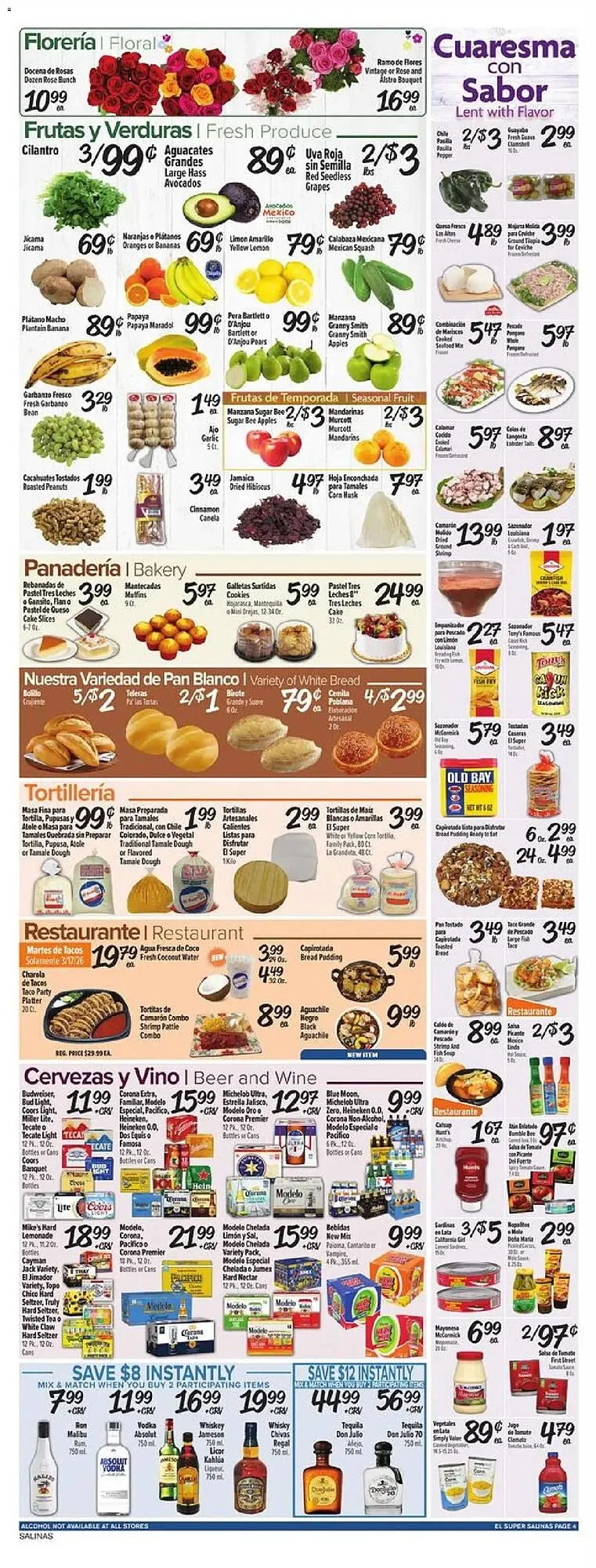 Weekly ad El Super weekly ad from March 11 to March 18 2026 - Page 4