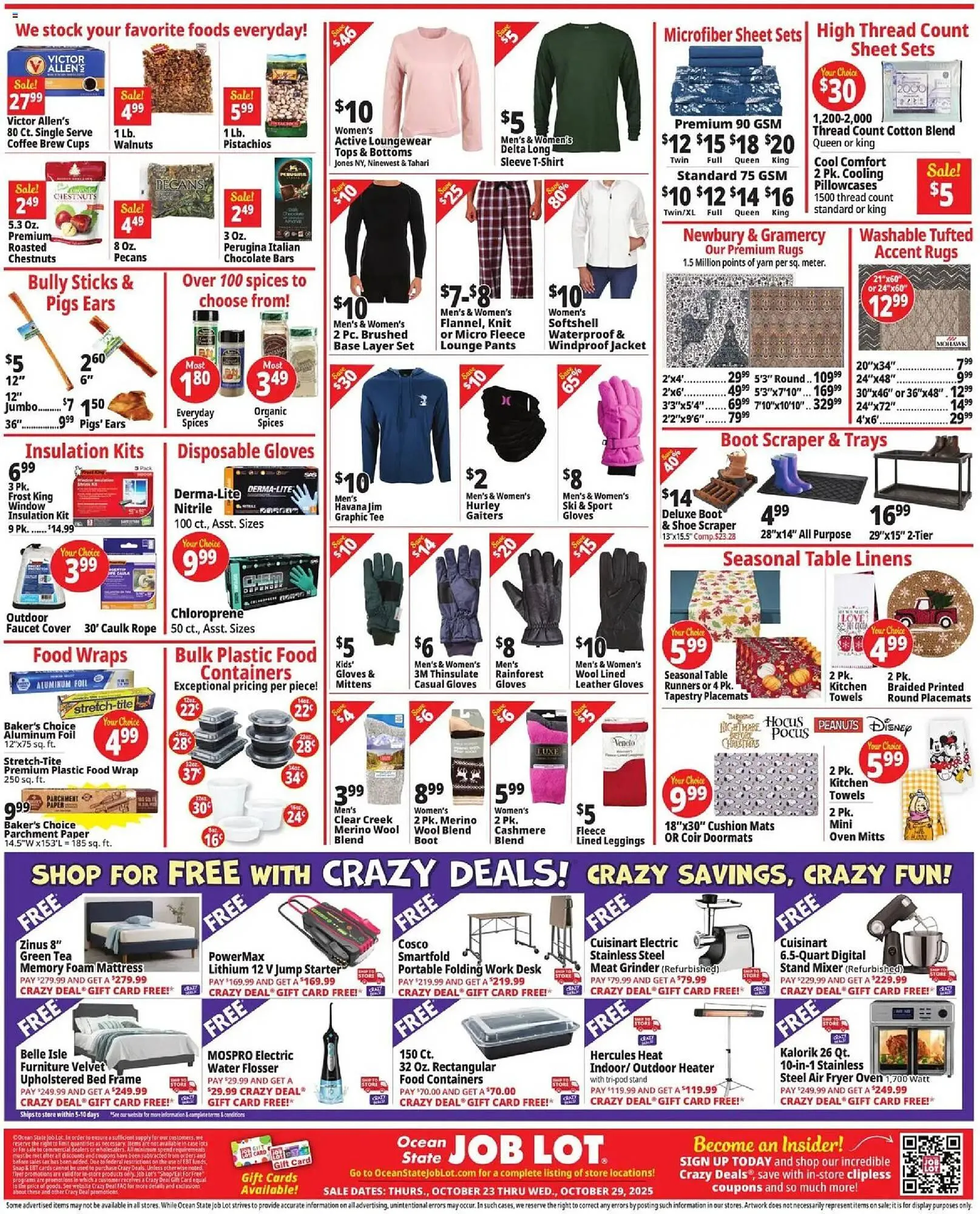 Weekly ad Ocean State Job Lot flyer from October 23 to October 29 2025 - Page 2