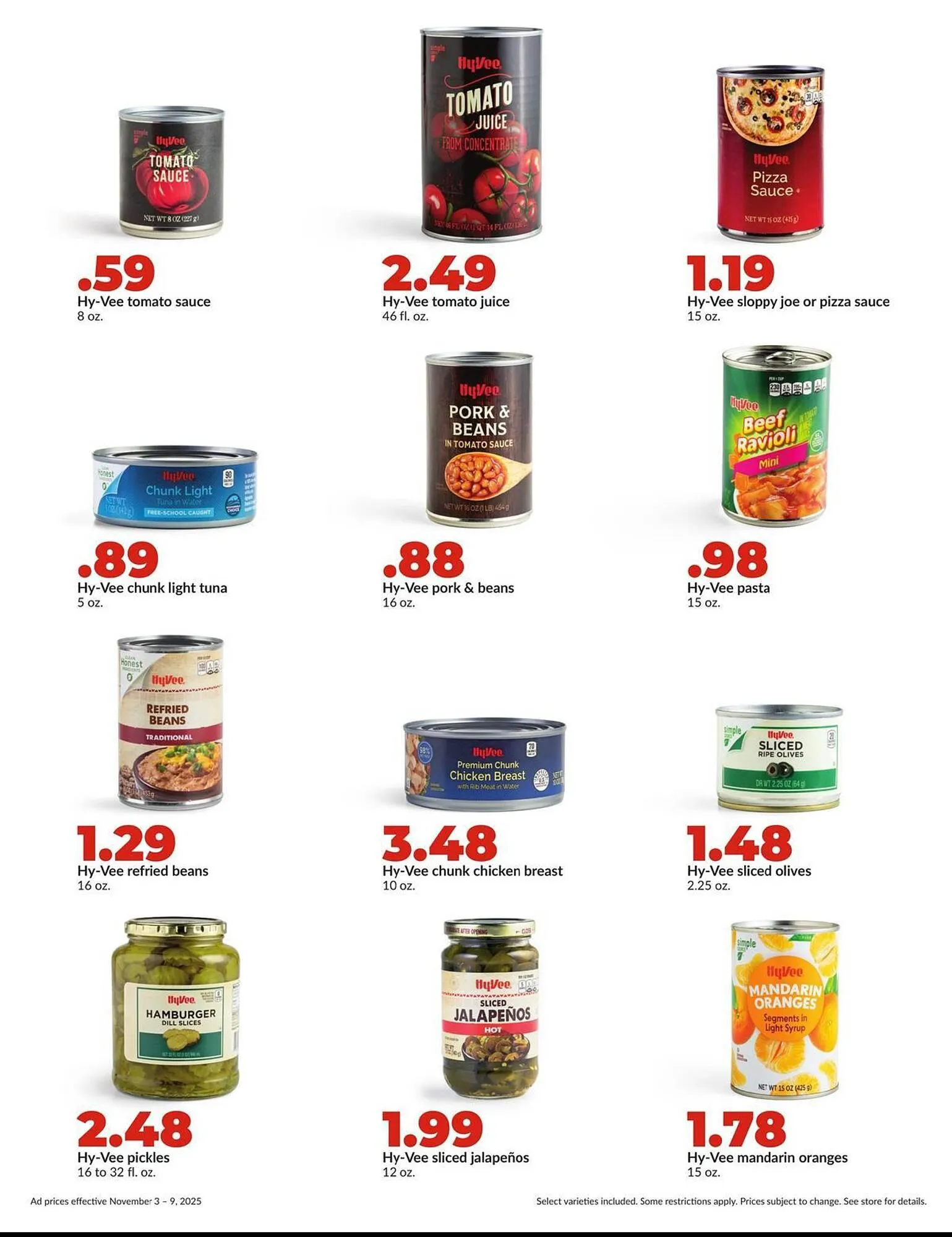 Weekly ad Hy-Vee weekly ad from November 3 to November 9 2025 - Page 20