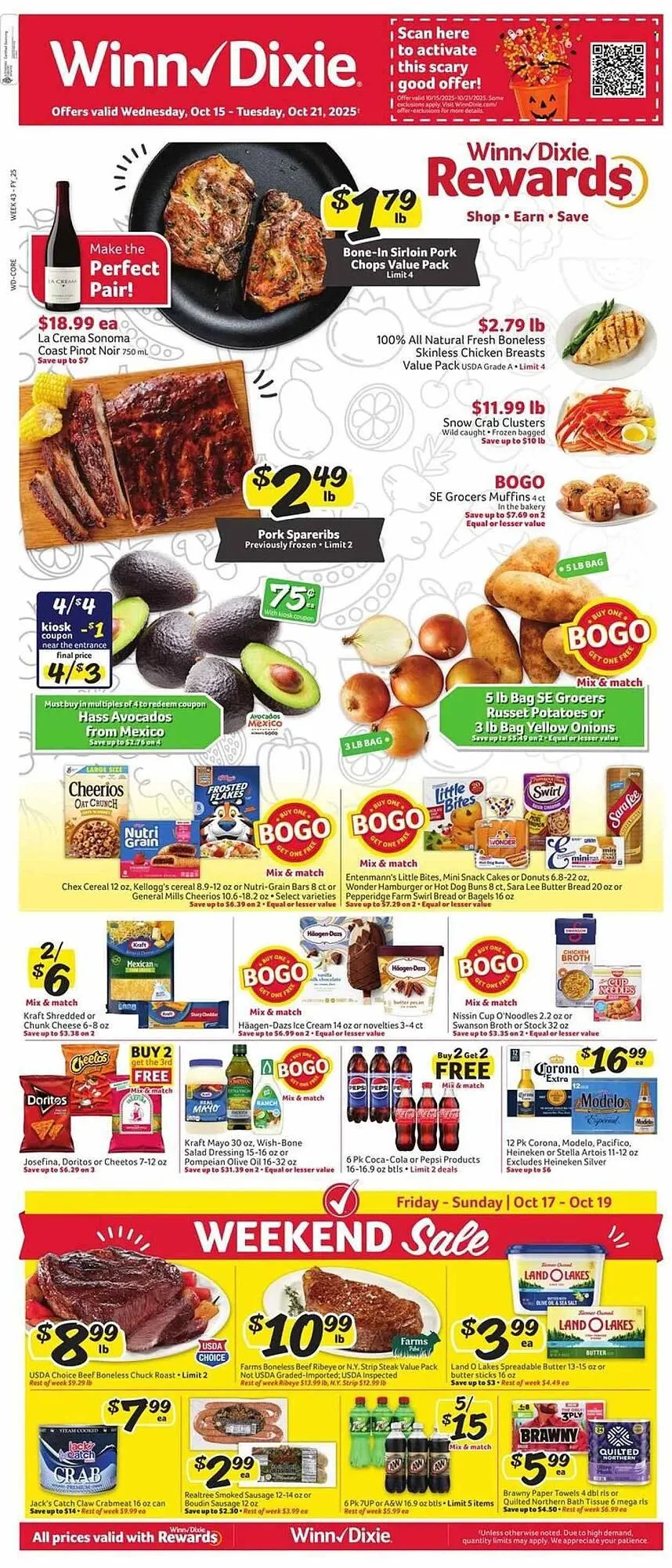 Weekly ad Winn Dixie weekly ad from October 15 to October 21 2025 - Page 1