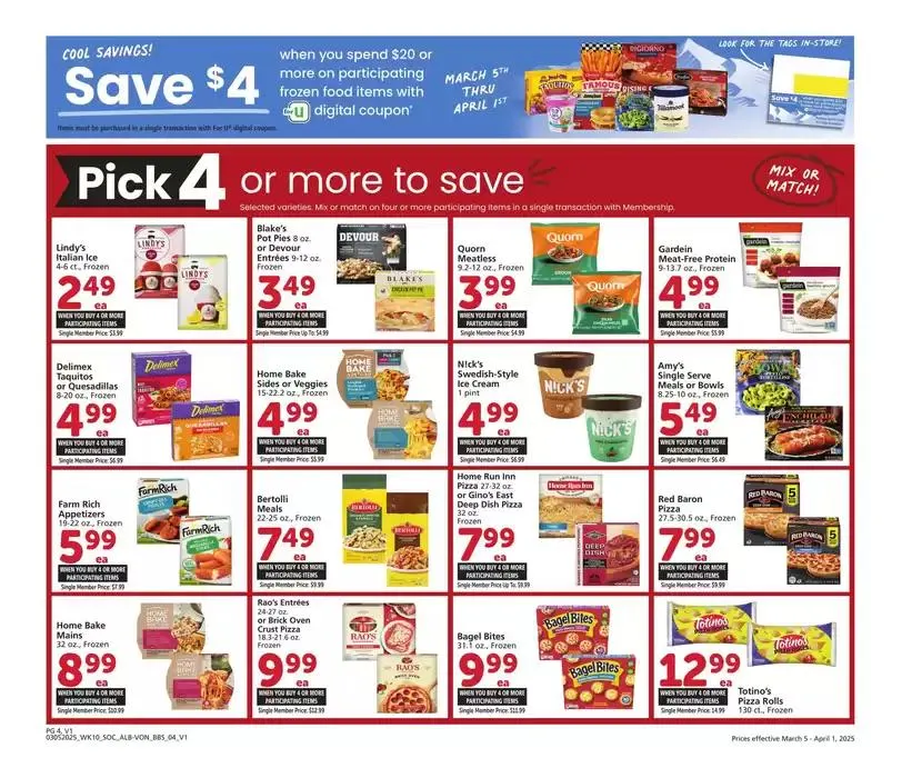 Weekly ad Albertsons - SoCal - BBS from March 5 to April 1 2025 - Page 4