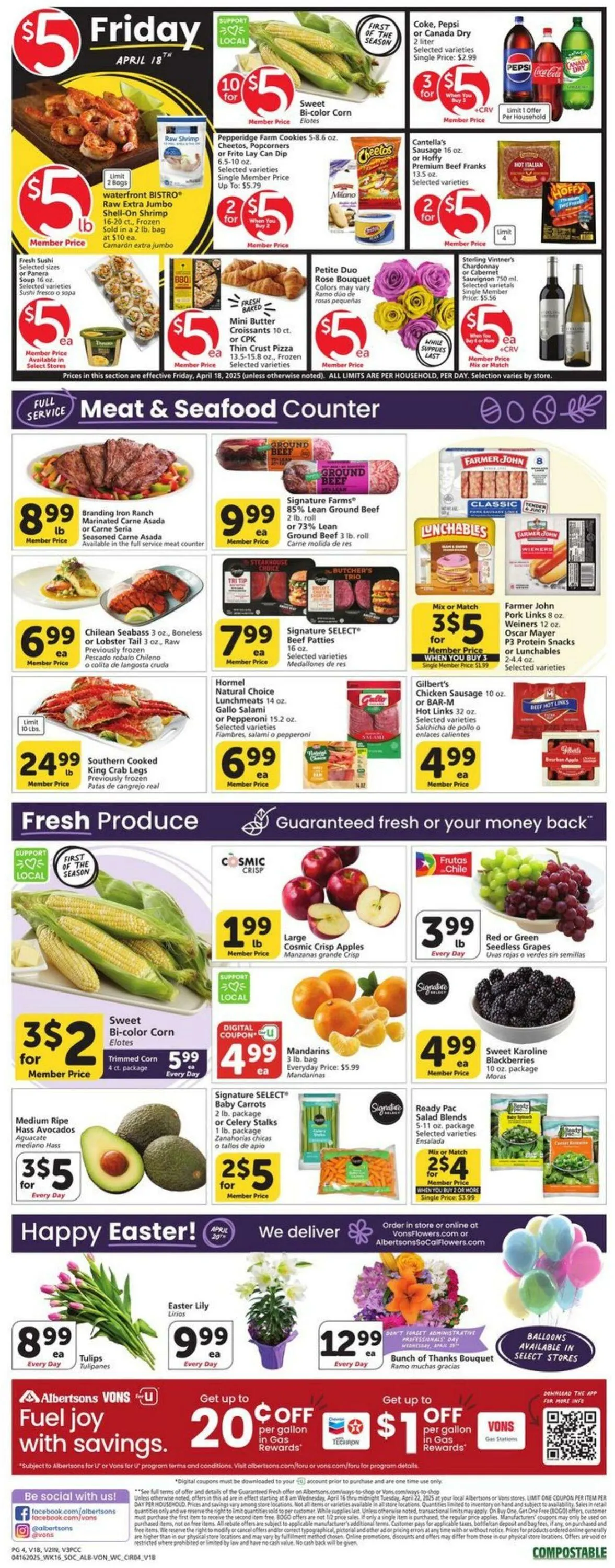 Catálogo de Vons Current weekly ad 16 de abril al 22 de abril 2025 - Página 3