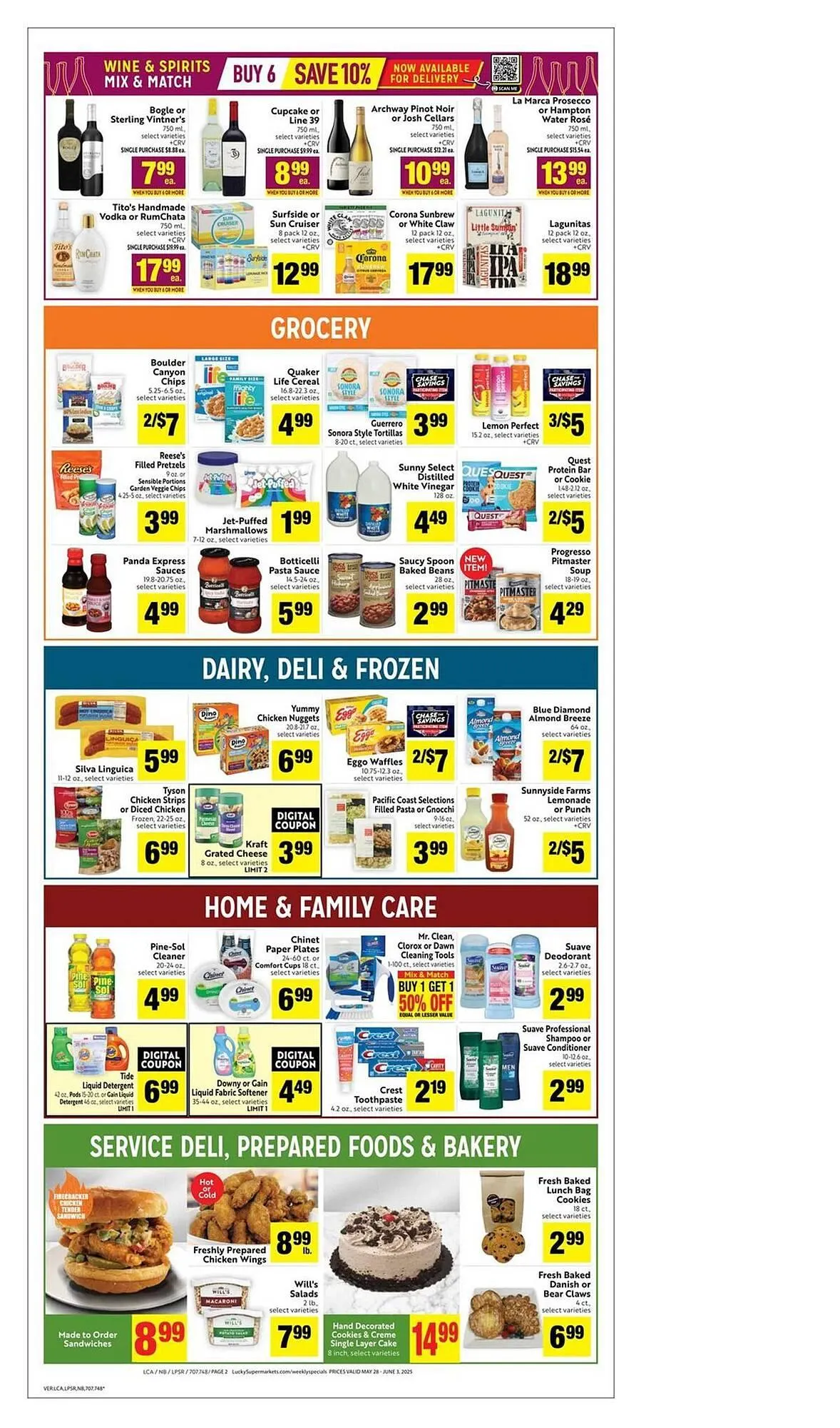 Weekly ad Lucky Supermarkets Weekly Ad from May 28 to June 3 2025 - Page 2