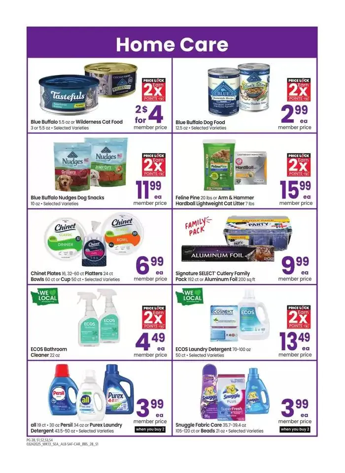Weekly ad Albertsons - Seattle - BBS from March 24 to April 20 2025 - Page 28