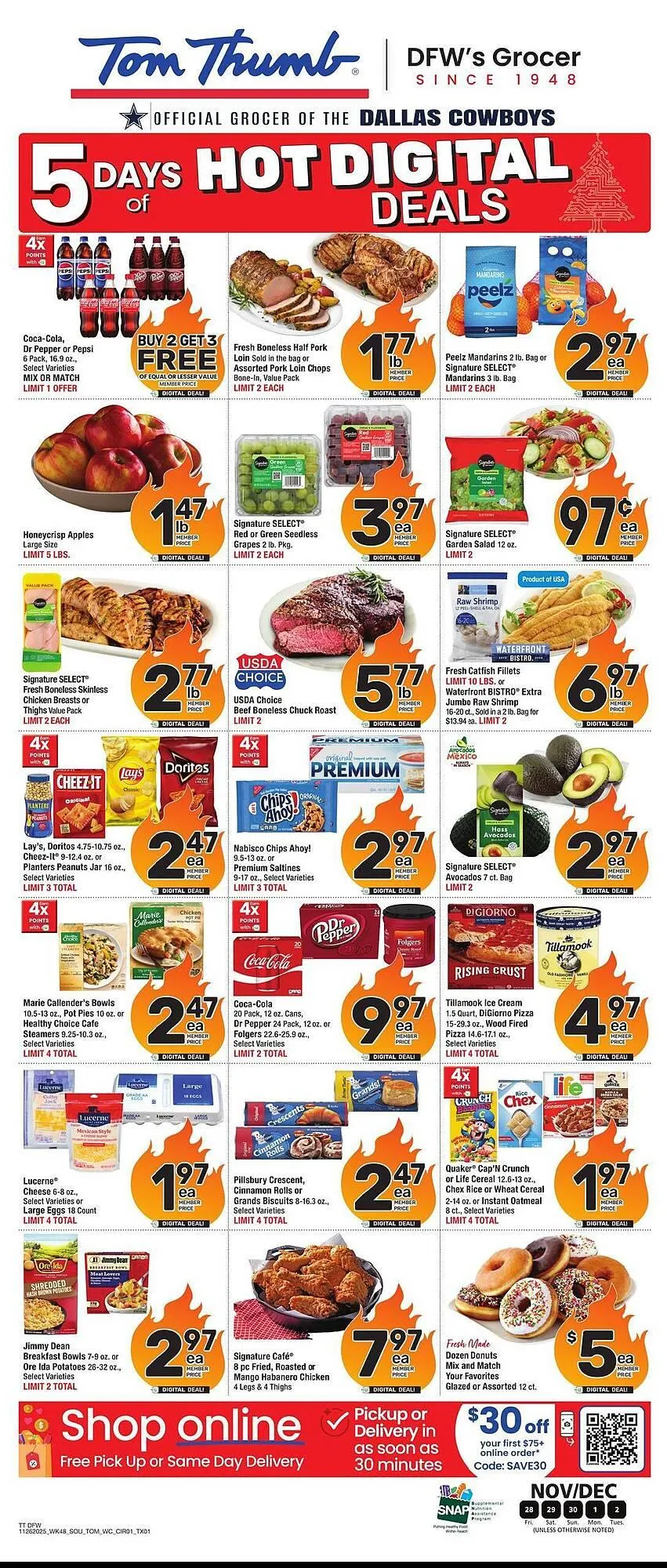 Tom Thumb weekly ad - 1