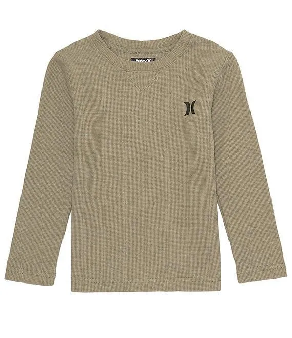 Little Boys 2T-7 Long Sleeve Thermal Crew T-Shirt
