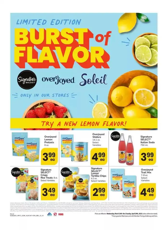 Weekly ad Albertsons - Southwest - BBS from March 26 to April 29 2025 - Page 22