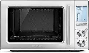 Breville BMO850BSS Smooth Wave Countertop Microwave Oven, Brushed Stainless Steel