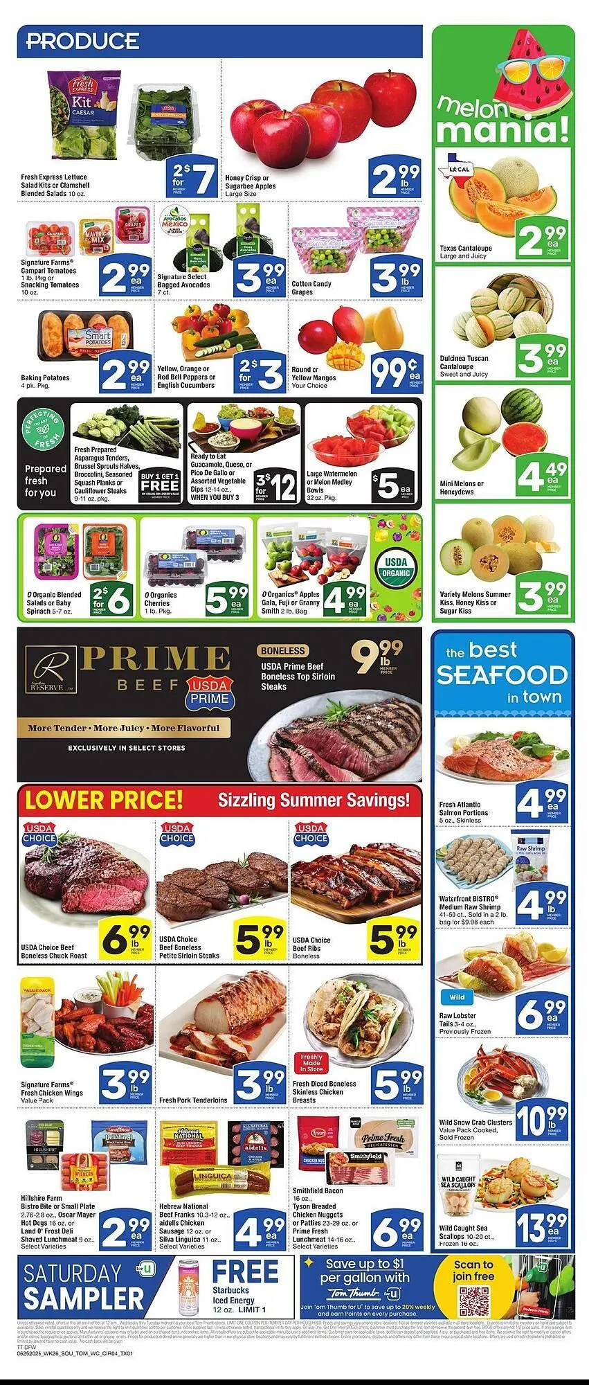 Weekly ad Tom Thumb Weekly Ad from June 25 to July 1 2025 - Page 3