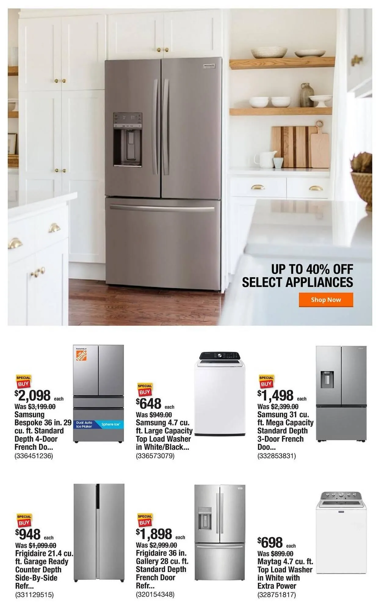 Weekly ad The Home Depot flyer from September 29 to October 6 2025 - Page 7
