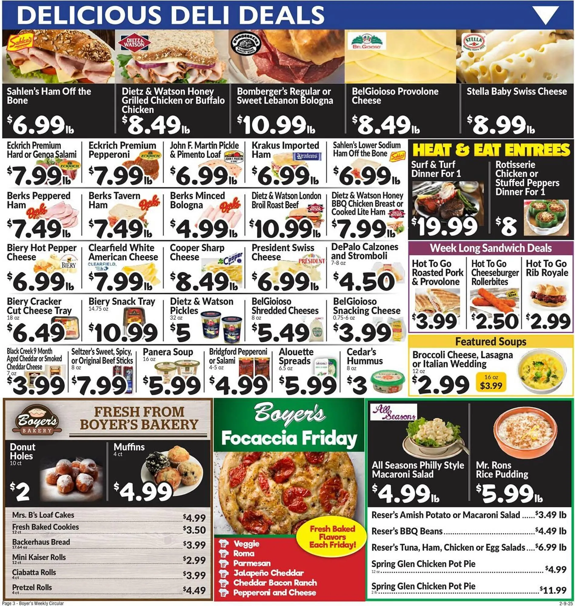 Weekly ad Boyer's Food Markets Weekly Ad from February 9 to February 15 2025 - Page 5