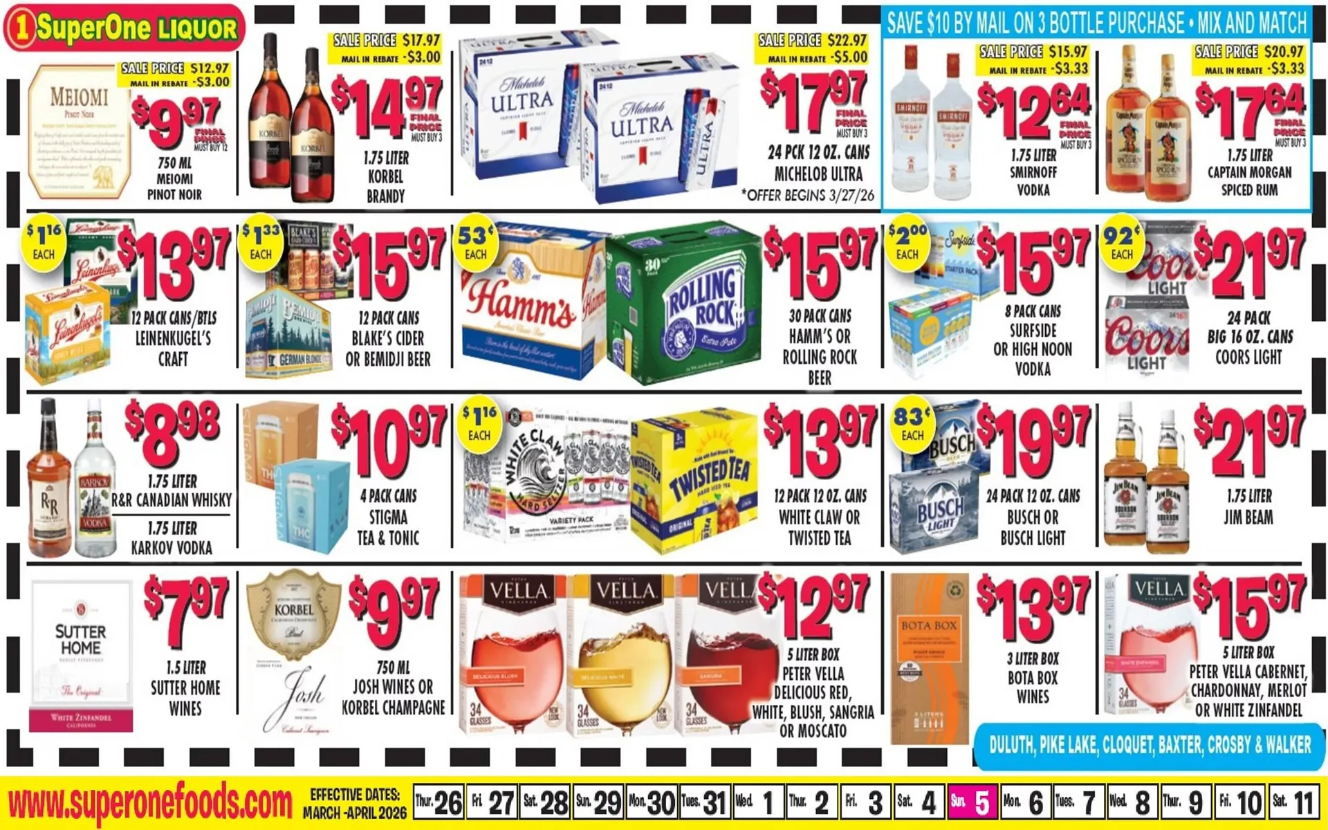 Weekly ad Miners County Market weekly ad from March 26 to April 11 2026 - Page 17
