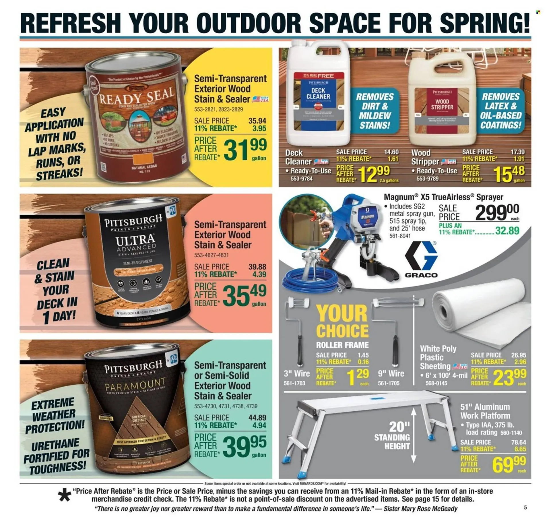 Weekly ad Menards Weekly Ad from April 17 to April 27 2025 - Page 10