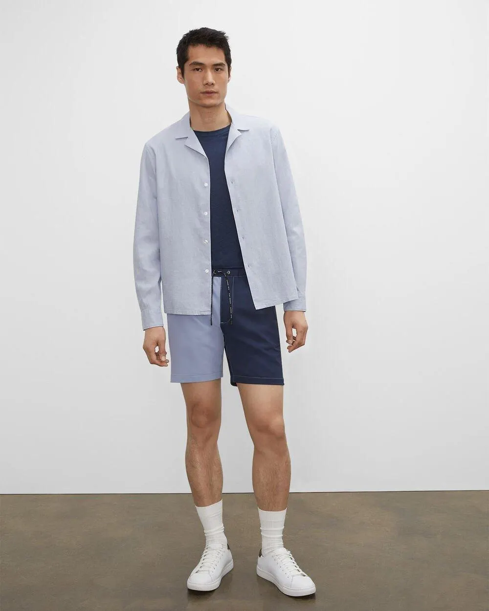 Colorblock Athletic Shorts