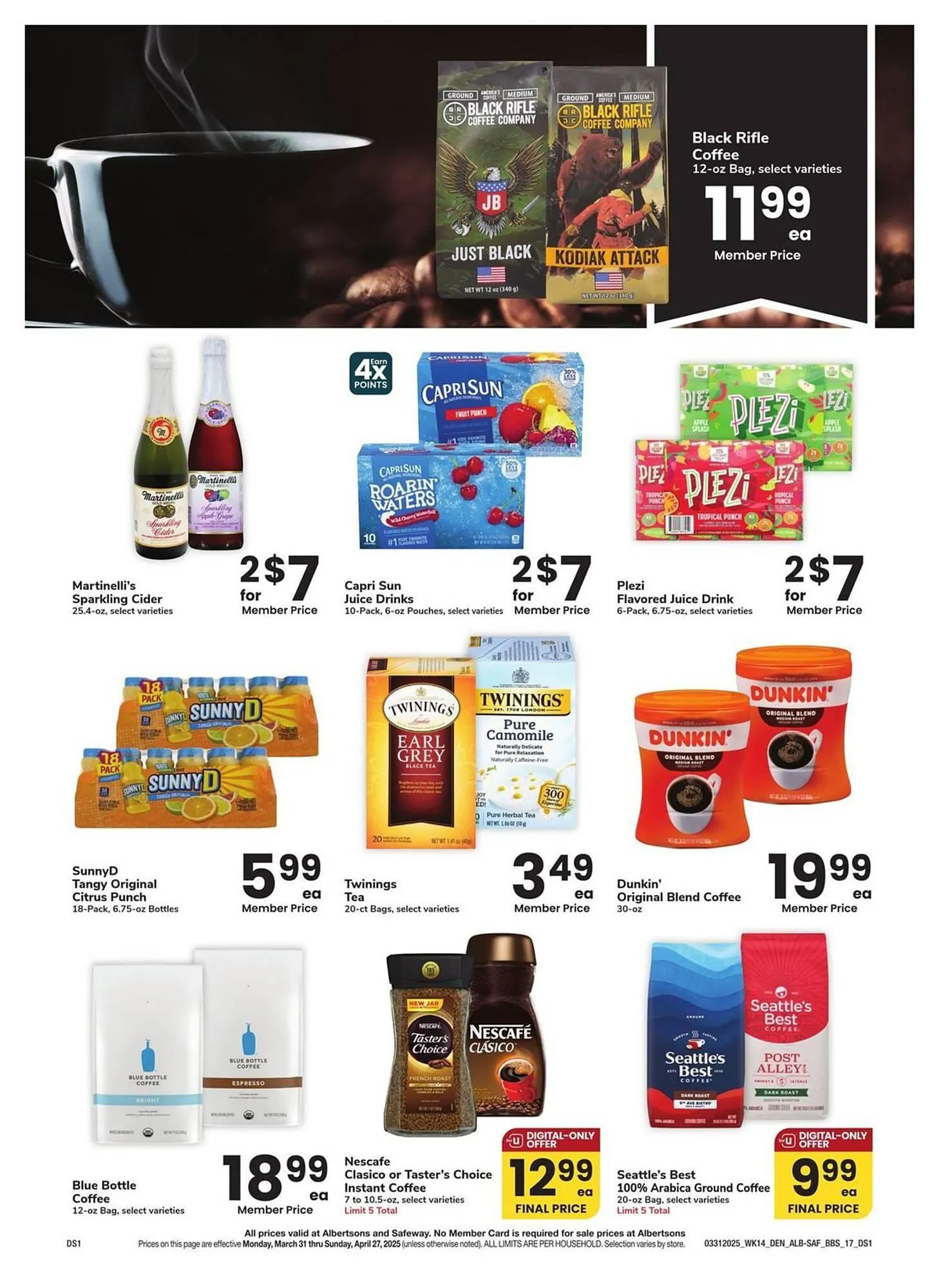 Weekly ad Albertsons Weekly Ad from April 17 to April 27 2025 - Page 17