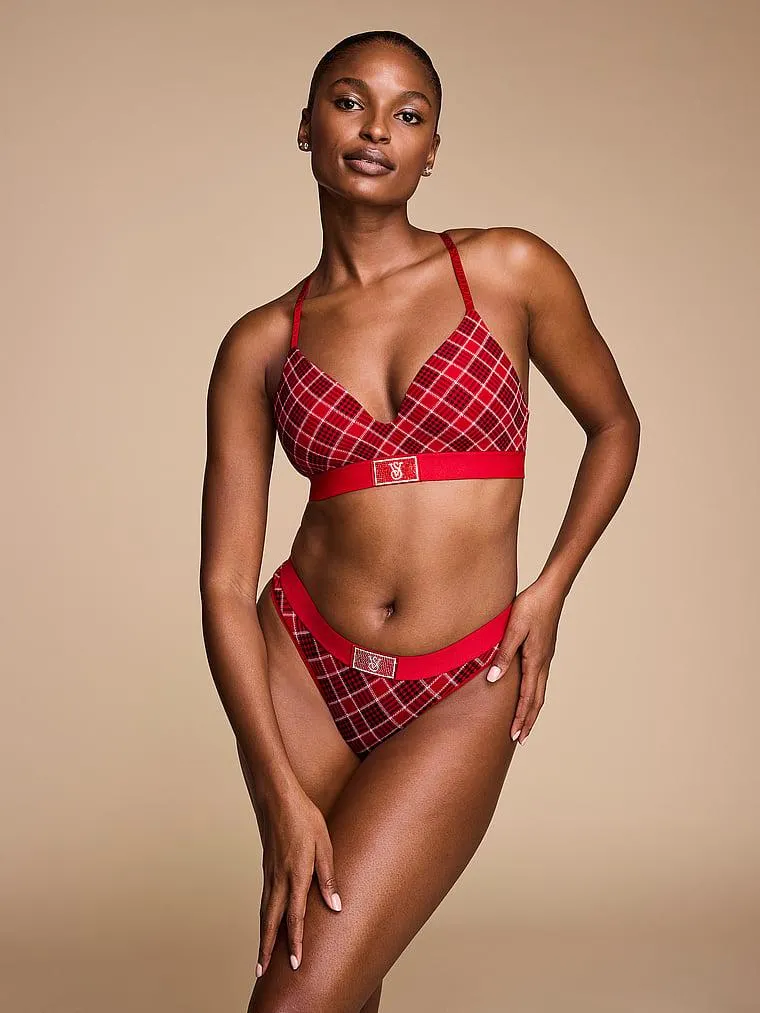 Shine Patch Lightly Lined Wireless Bra