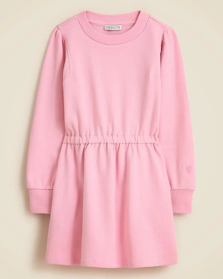 Girls' sweatshirt-dress