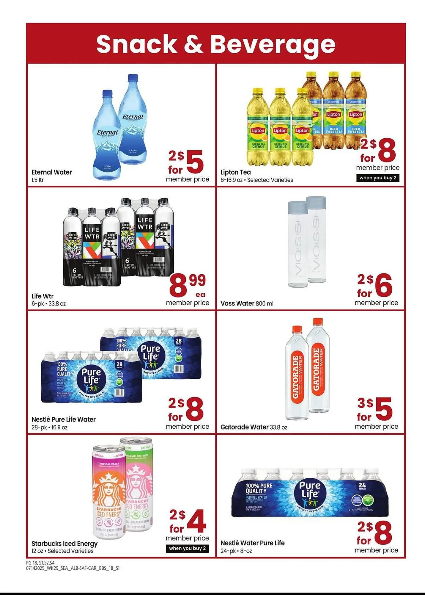 Weekly ad Albertsons Weekly Ad from July 14 to August 10 2025 - Page 18