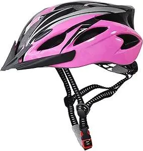 UPANBIKE Adult Bike Helmet - One-Piece Adjustable Safety Protection for Mountain & Road Bikes