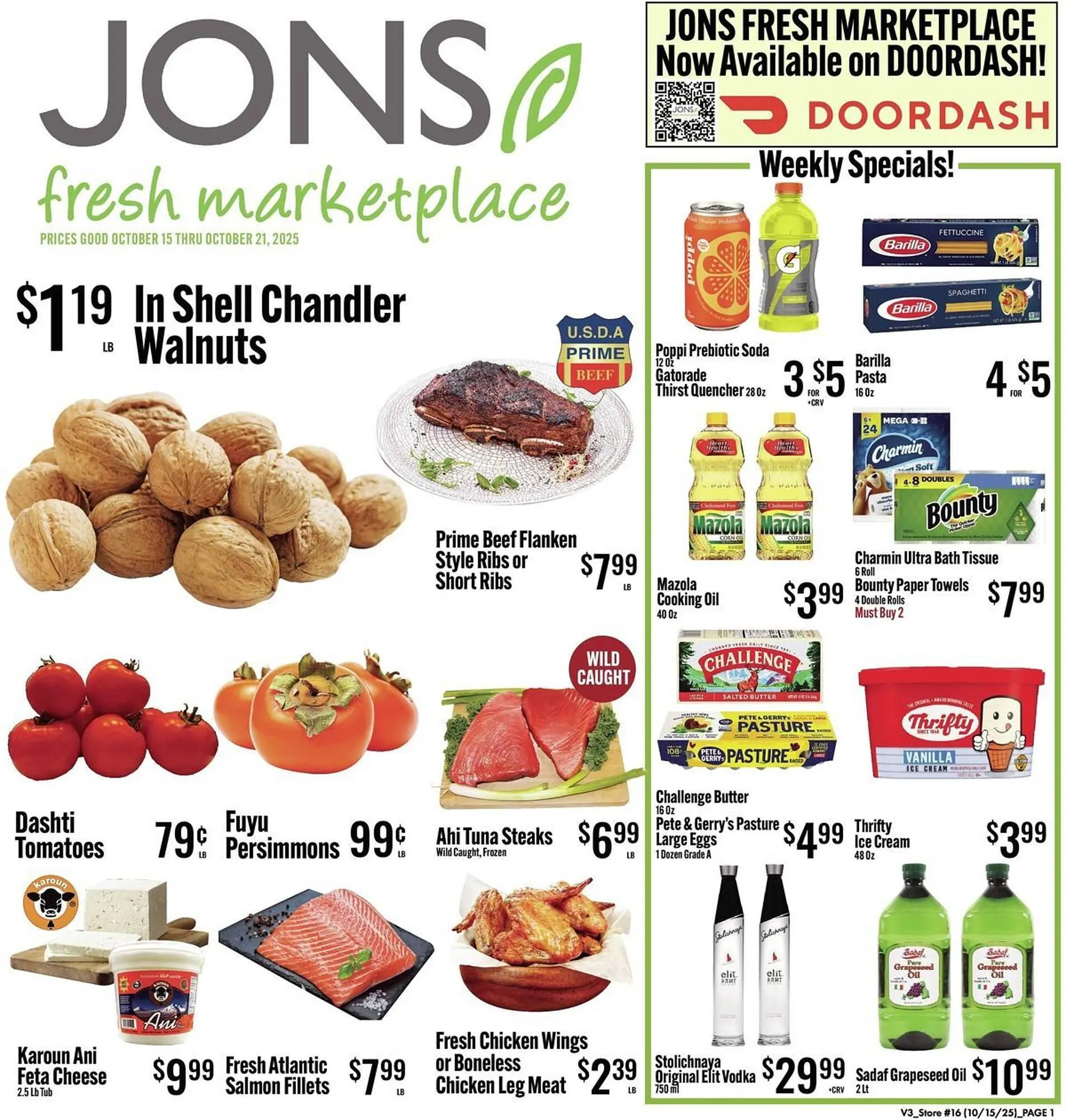 Weekly ad Jons International weekly ad from October 15 to October 21 2025 - Page 1