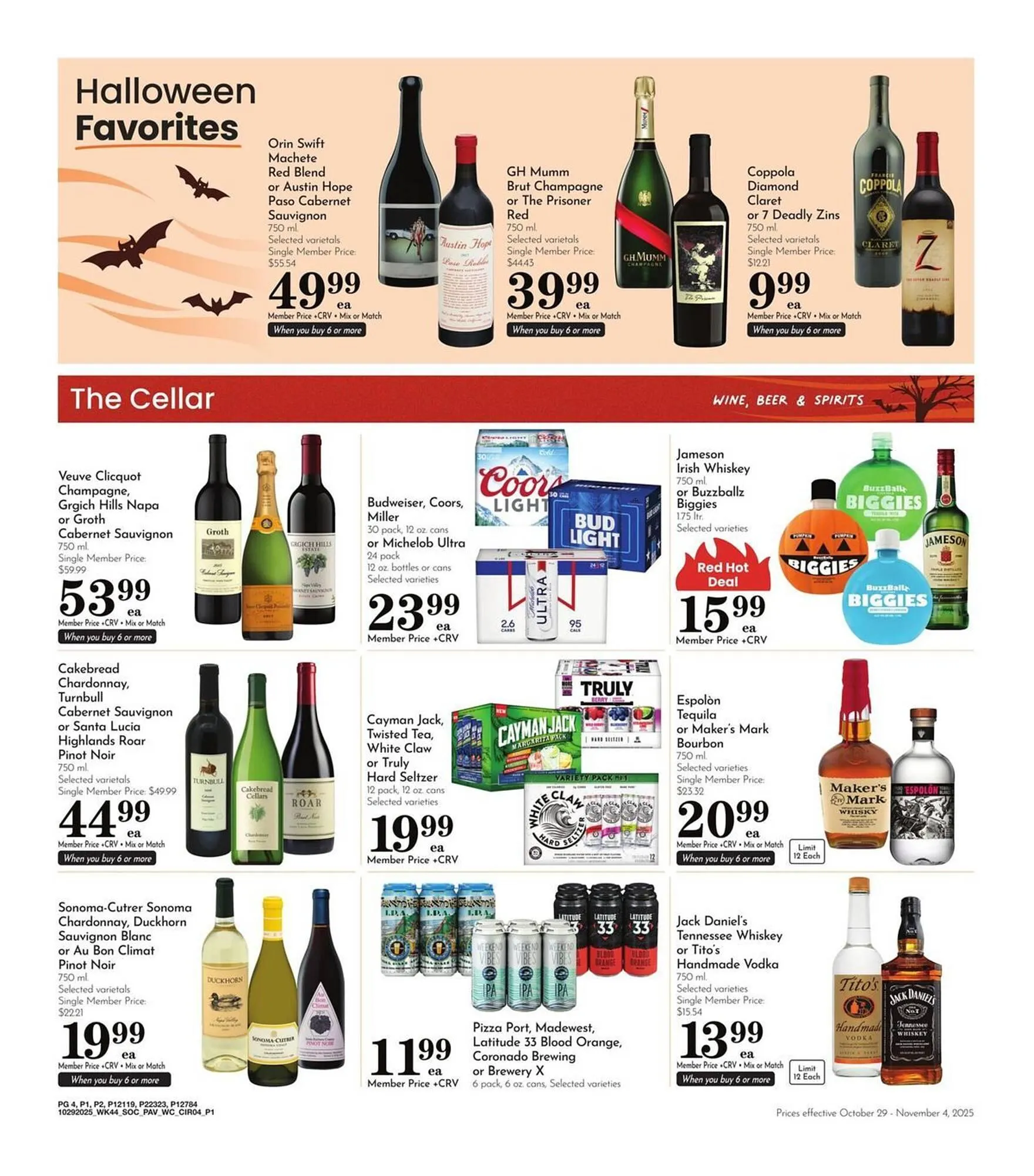 Weekly ad Pavilions weekly ad from October 29 to November 4 2025 - Page 4