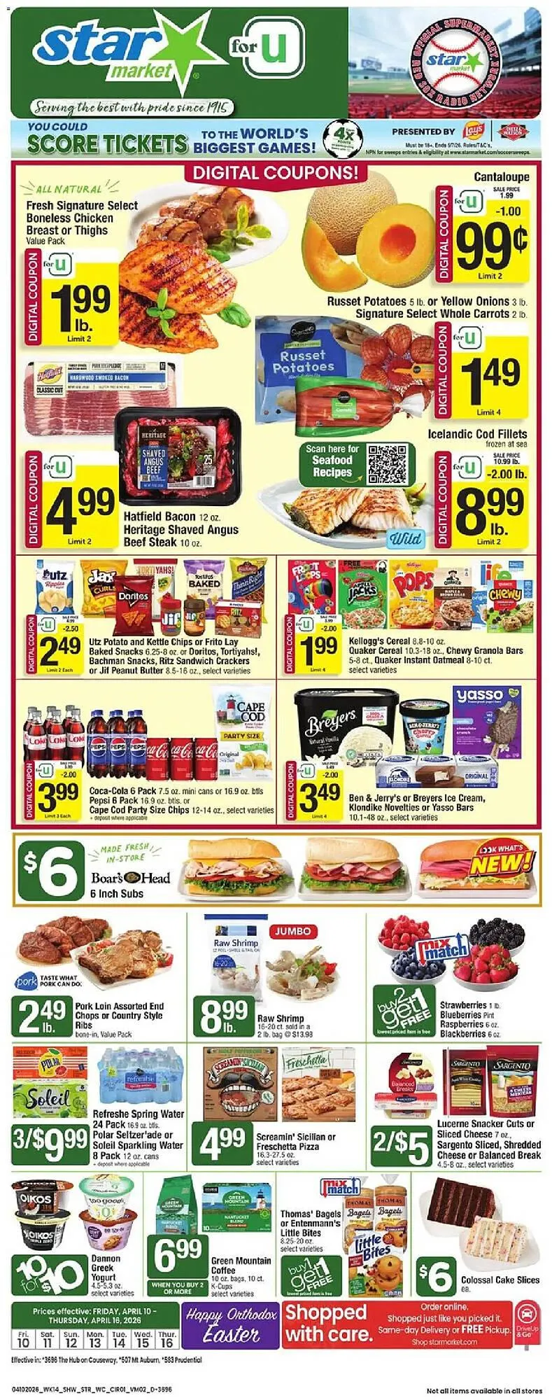 Star Market weekly ad - 1