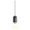 Black Aballs T Pe Pendant Lamp by Parachilna