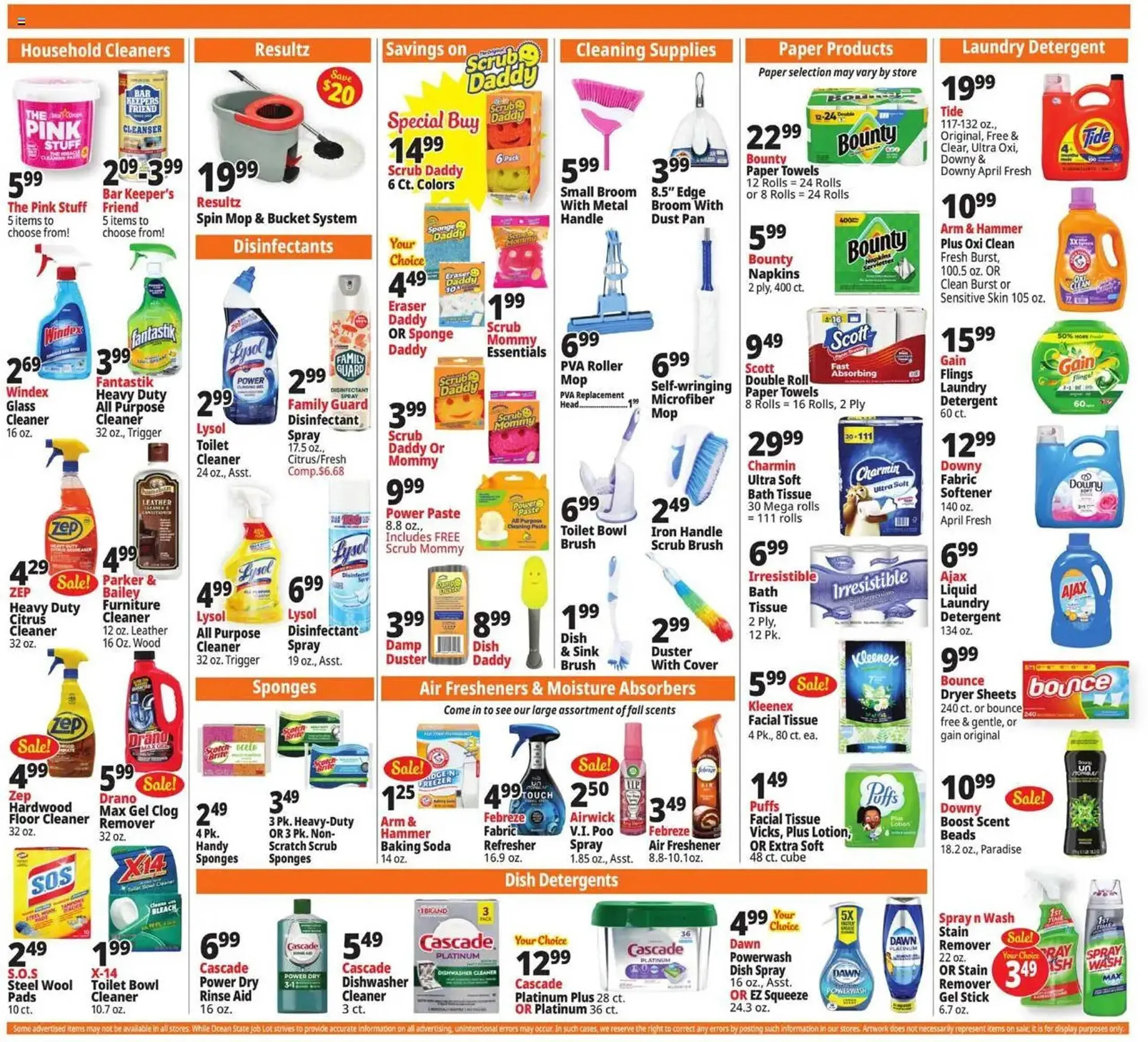 Weekly ad Ocean State Job Lot flyer from October 9 to October 16 2025 - Page 18