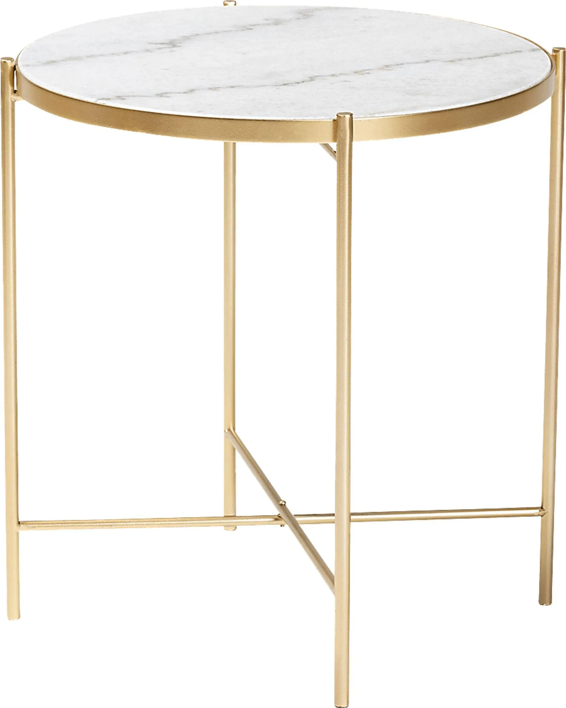 Ivella Ann Gold End Table