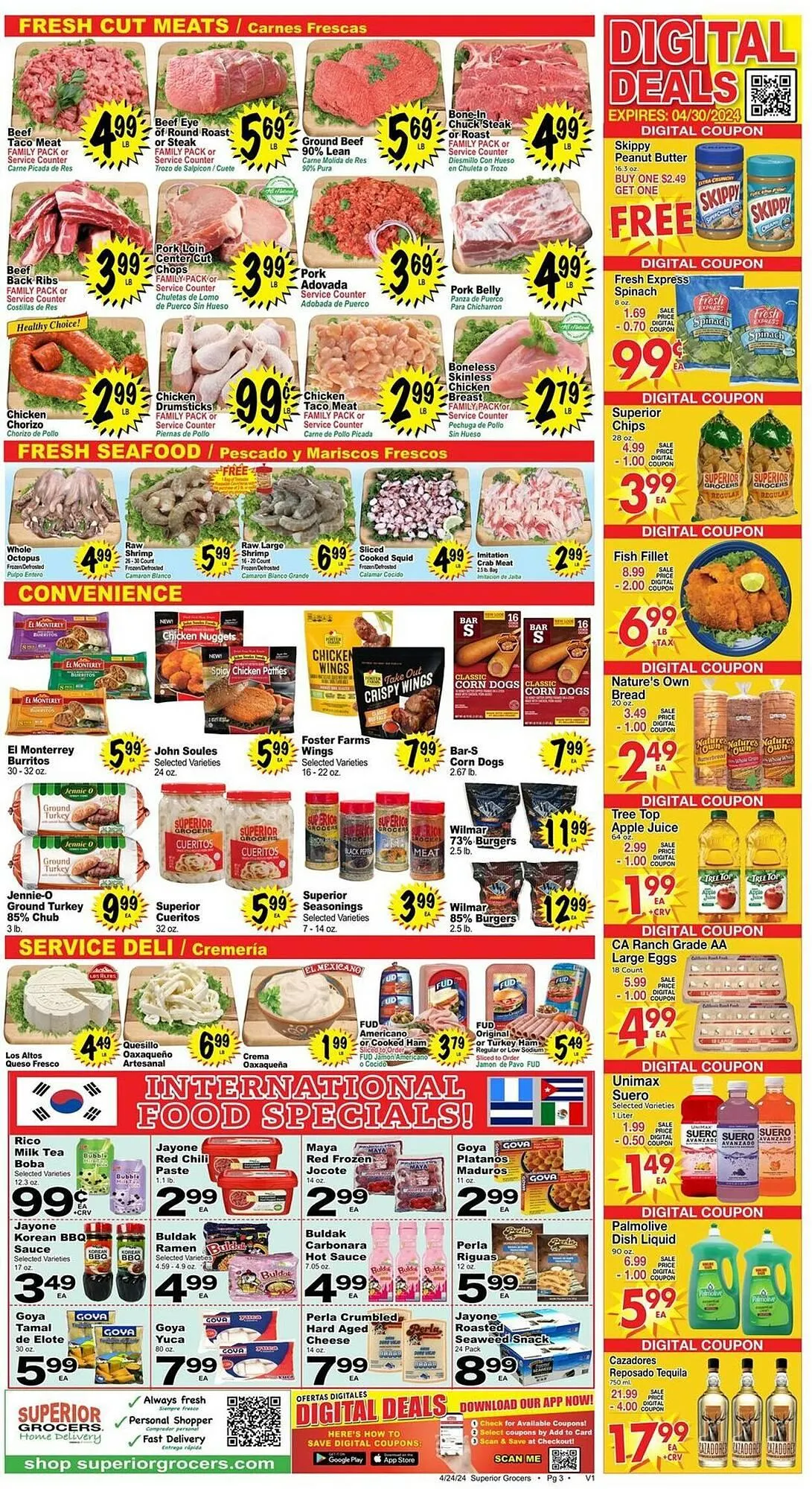 Weekly ad Superior Grocers Weekly Ad from April 24 to April 30 2024 - Page 3
